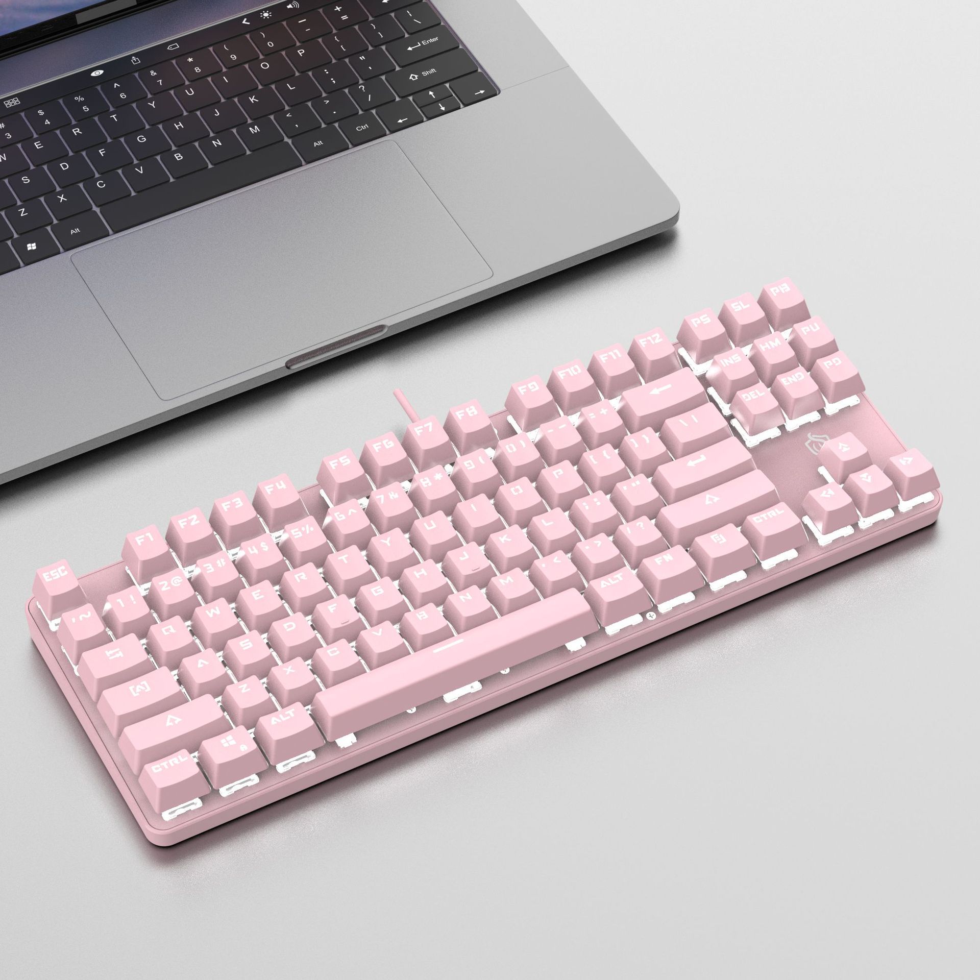 87 Key Mechanical Keyboard Blu - огляд і ціна Keyboard Gaming Blue Switch