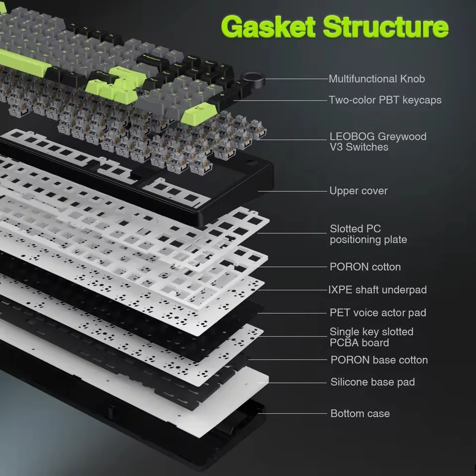 AULA F99PRO Gaming Mechanical  - огляд і ціна Gaming Keyboard Hot Swappable