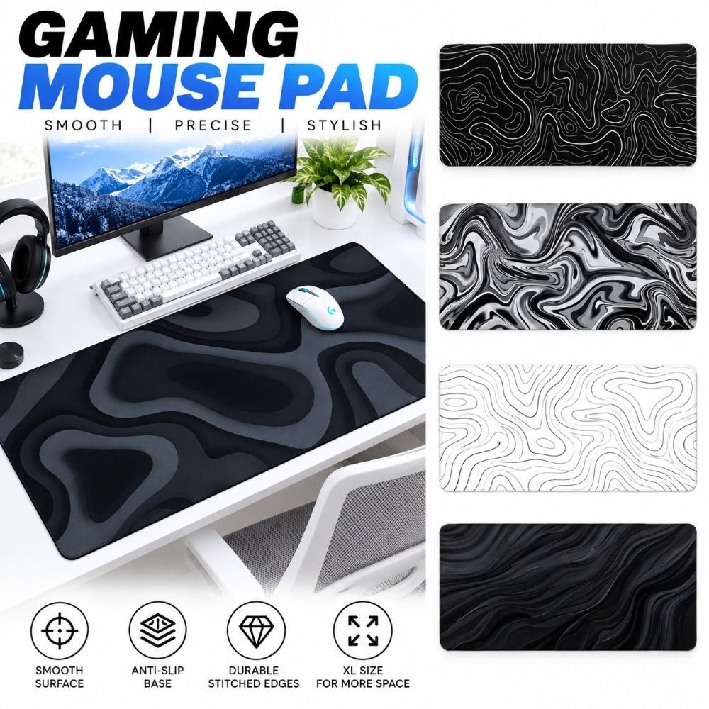 Large Gaming Mouse Pad Anti-Sl - огляд і ціна Gaming Keyboard High Ground
