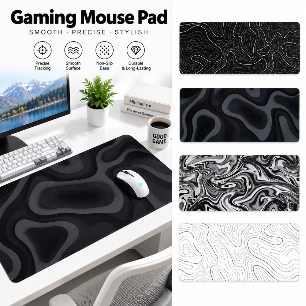 Large Gaming Mouse Pad Anti-Sl - огляд і ціна Gaming Keyboard High Ground