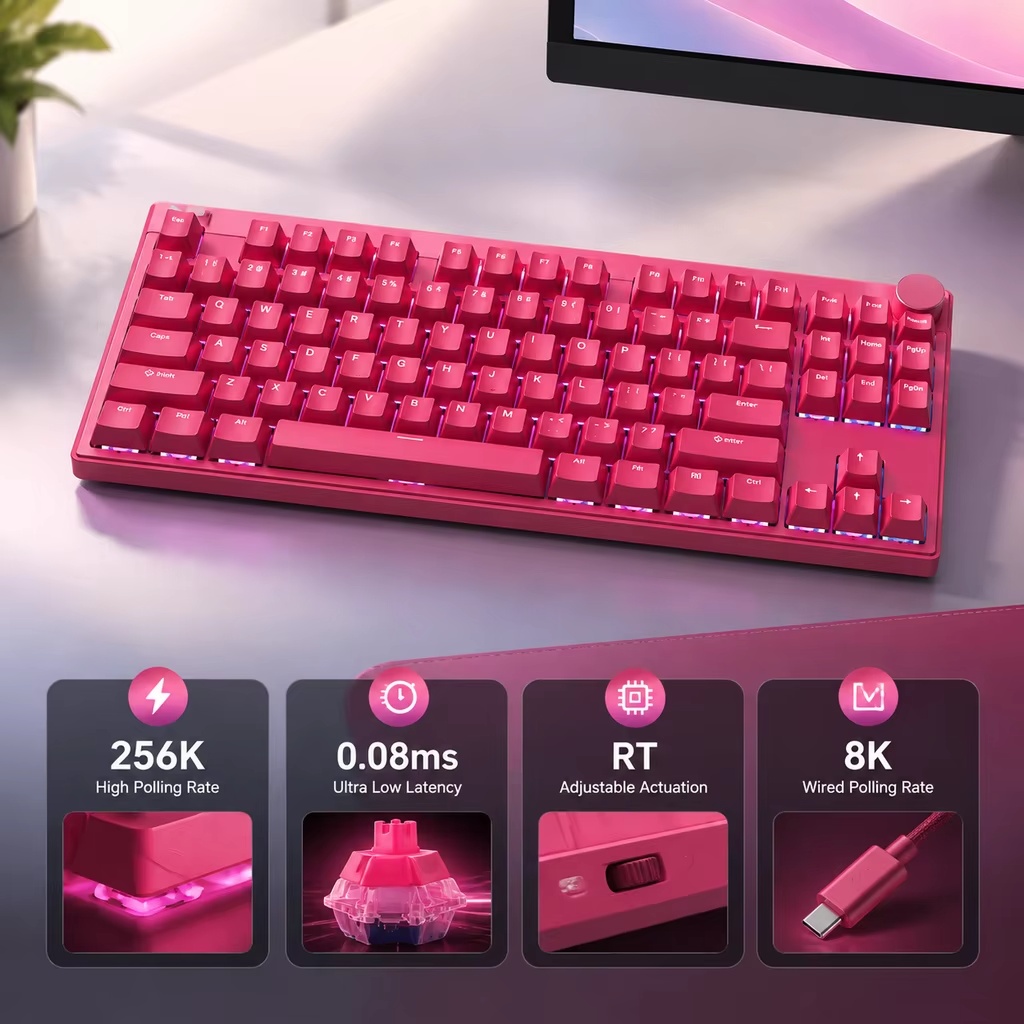 Mchose Mix87 Hall Magnetic Gam - огляд і ціна Gaming Keyboard Mini