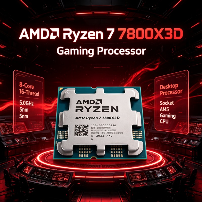 Ryzen 7 7800X3D AMD Desktop CP - огляд і ціна Amd Cpu Ryzen 7