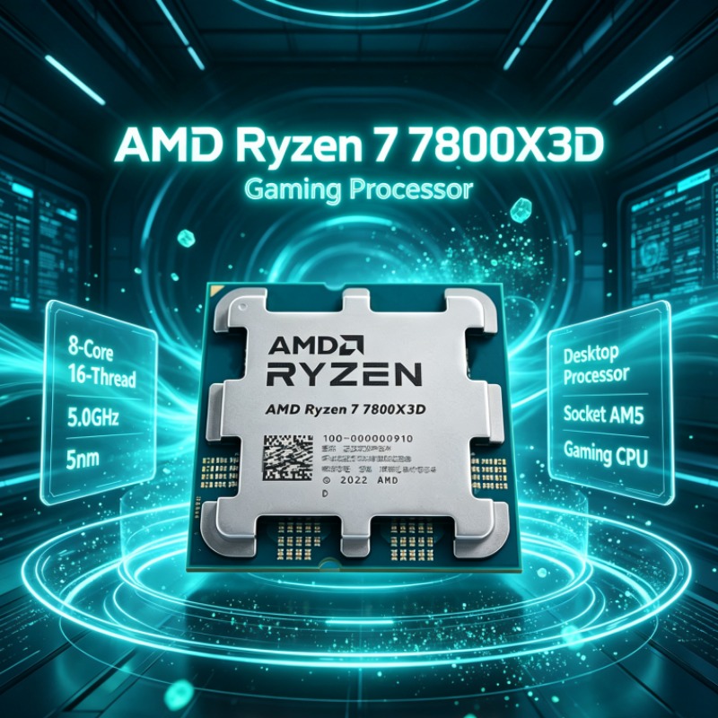 Ryzen 7 7800X3D AMD Desktop CP - огляд і ціна Amd Cpu Ryzen 7