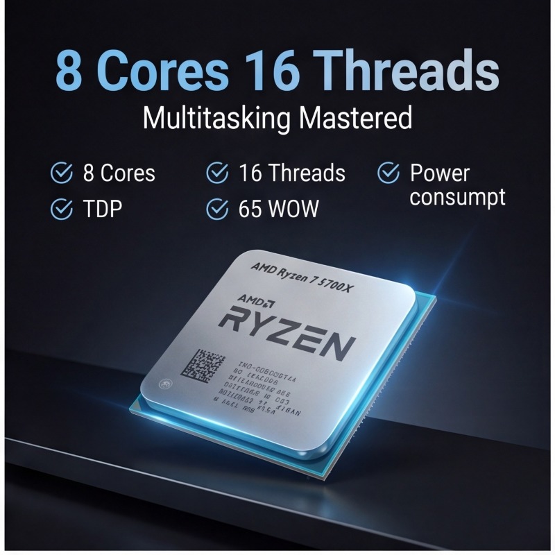 65W TDP AM4 CPU AMD Ryzen 7 57 - огляд і ціна Amd Cpu Ryzen 7