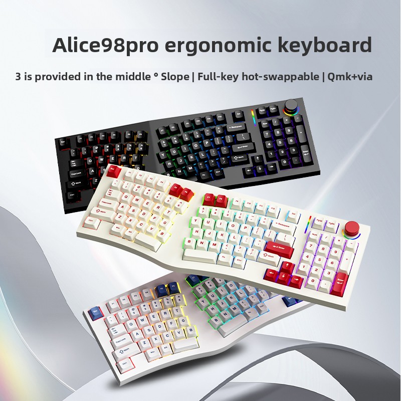 FEKER Alice98pro Mechanical Ke - огляд і ціна Gaming Keyboard Hot Swappable