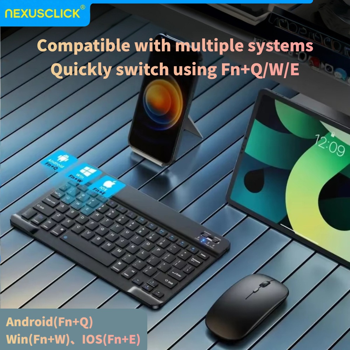 NexusClick Wireless Bluetooth  - огляд і ціна Gaming Keyboard Mini
